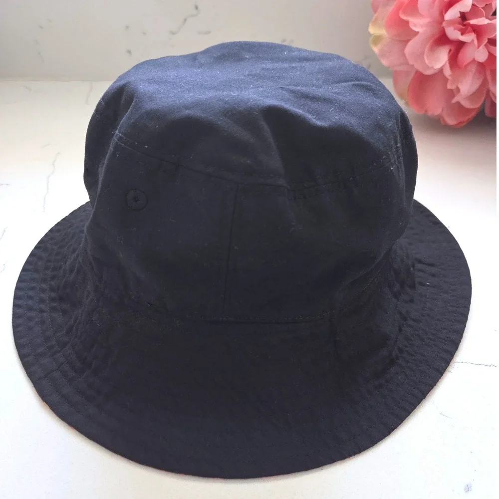 Gymboree Jurassic World Kids Reversible Bucket Hat Black Dinosaur Lava 4T-5T